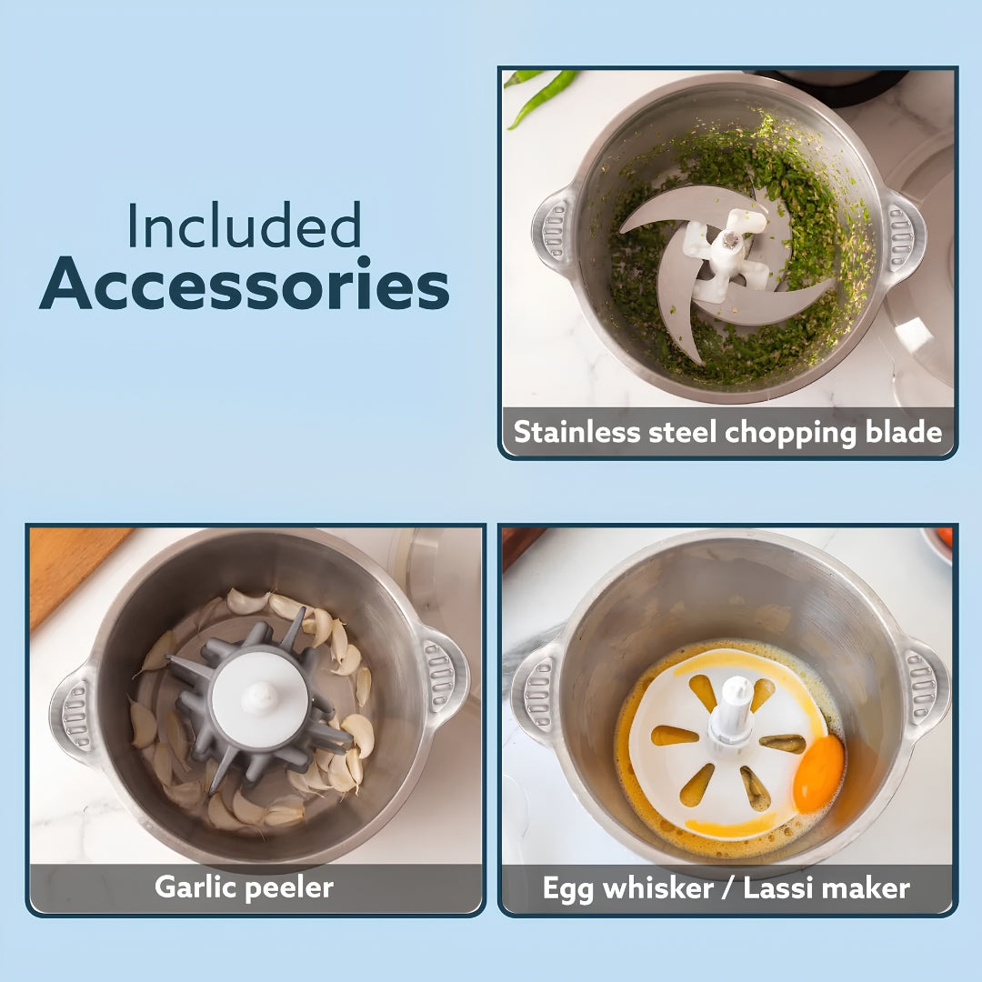 AGARO Delite Vegetable & Meat Chopper-342284