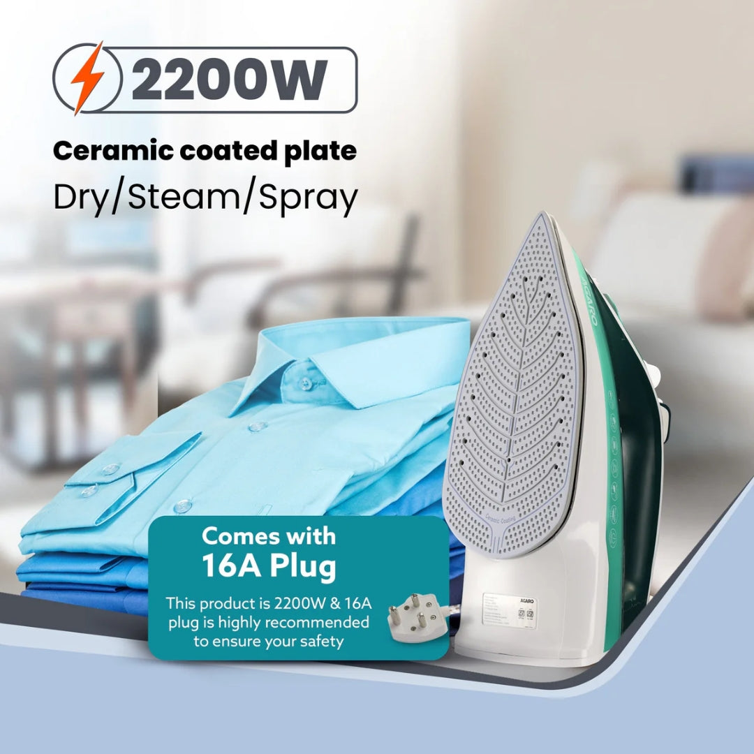 AGARO GALAXY STEAM IRON 2200W 340632