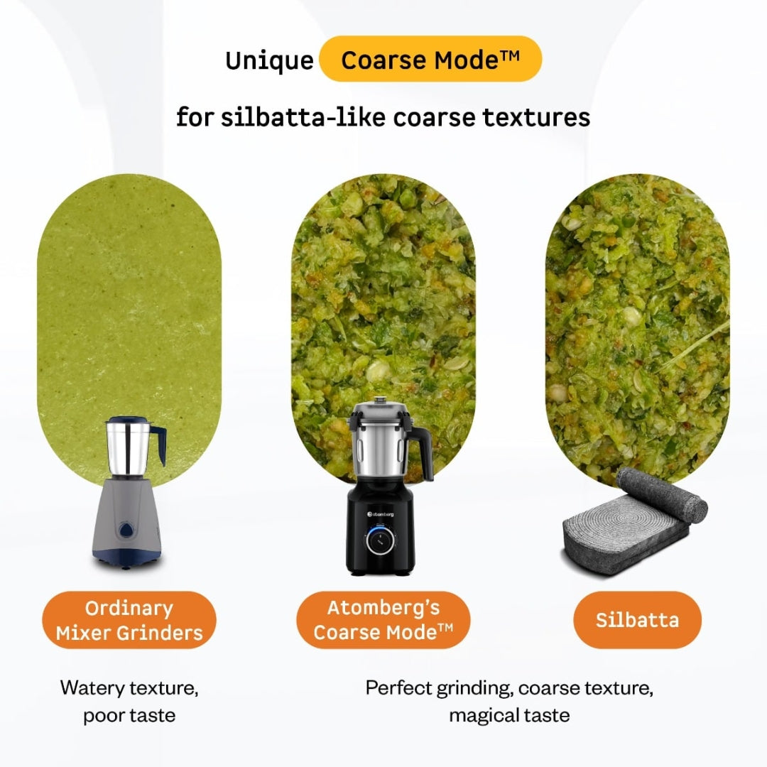 ATOMBERG ZENOVA FRESH JUICER & CHOPPER BLACK-FG1231