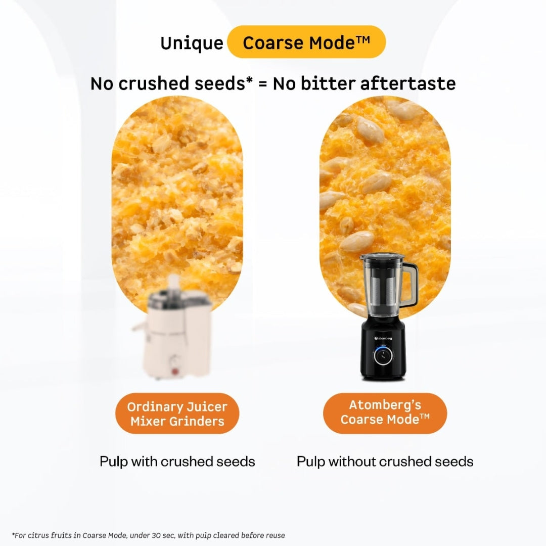 ATOMBERG ZENOVA FRESH JUICER & CHOPPER BLACK-FG12312