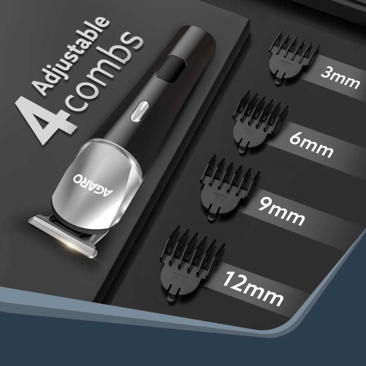 Agard 34186 Beard Trimmer - Black_3