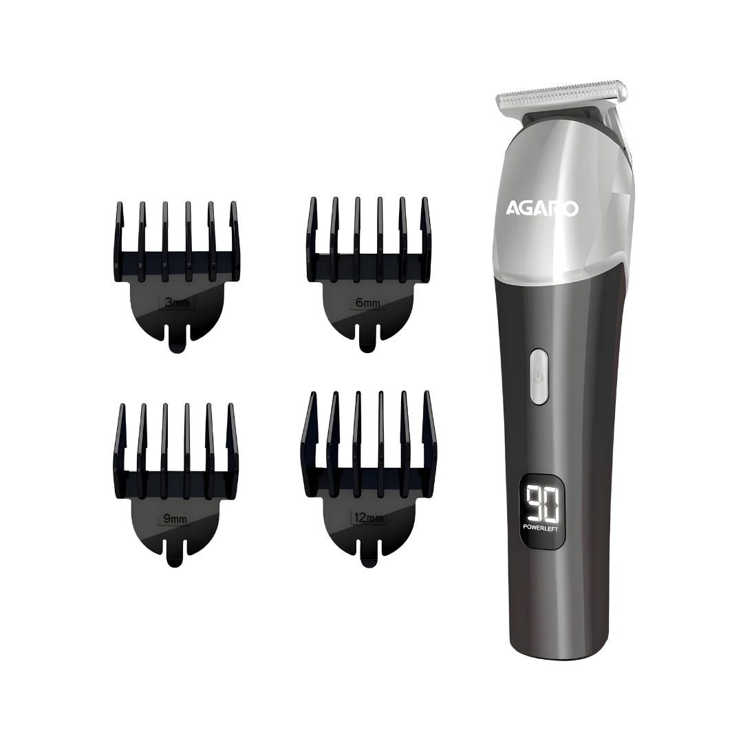 Agard 34186 Beard Trimmer - Black_Front View