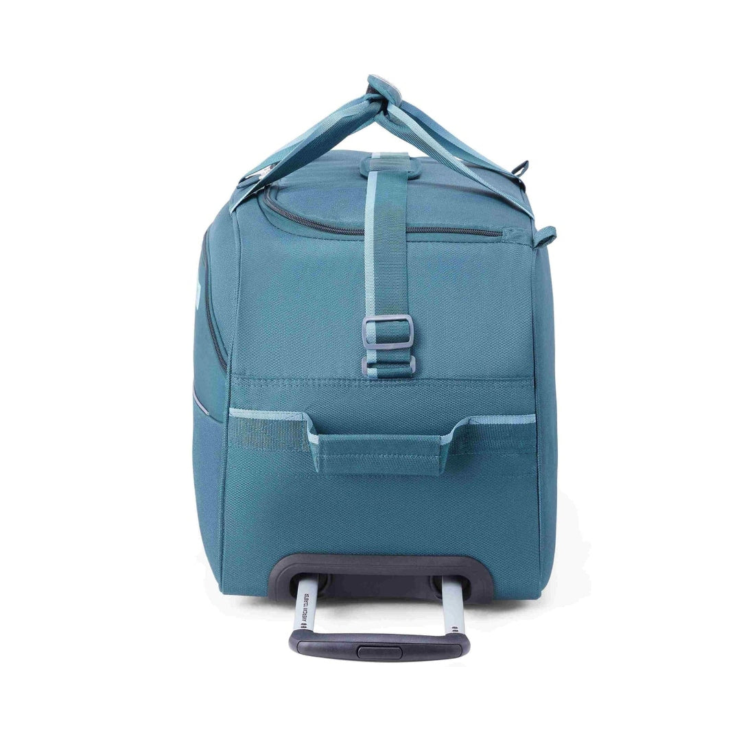 American Tourister Astic Wheeled Duffle - Medium 62 cm Green Side View_3