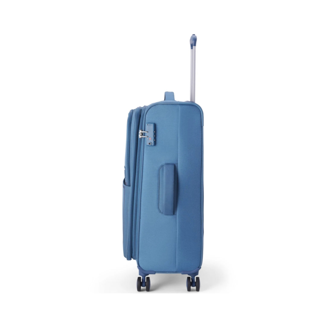 American Tourister Bern Spinner - Medium 72 cm Blue Side View_3