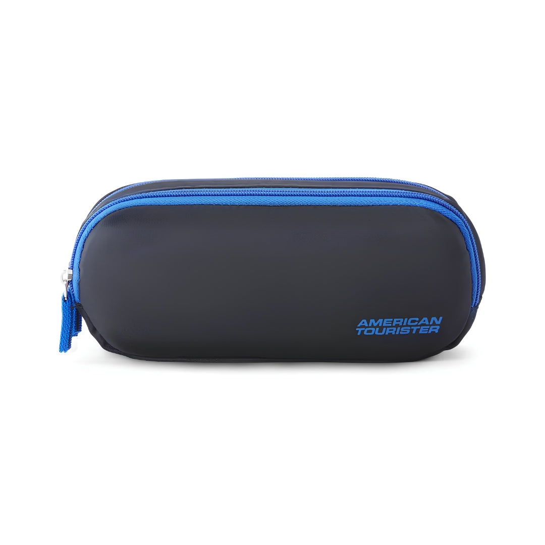 American Tourister Cable Pouch - 22 cm Black Front View_2