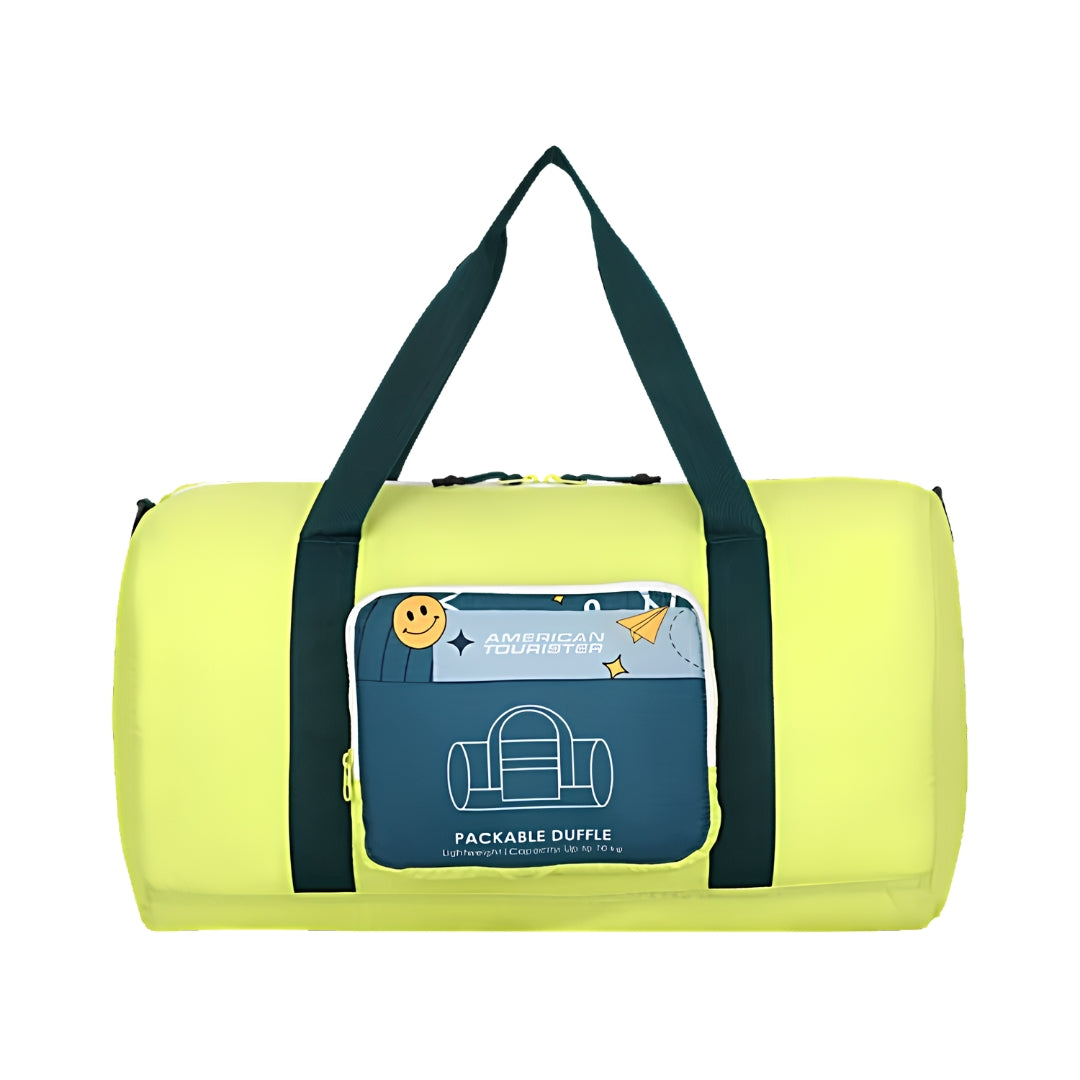 American Tourister Packable Duffle 03 - E. Primrose Front View_2