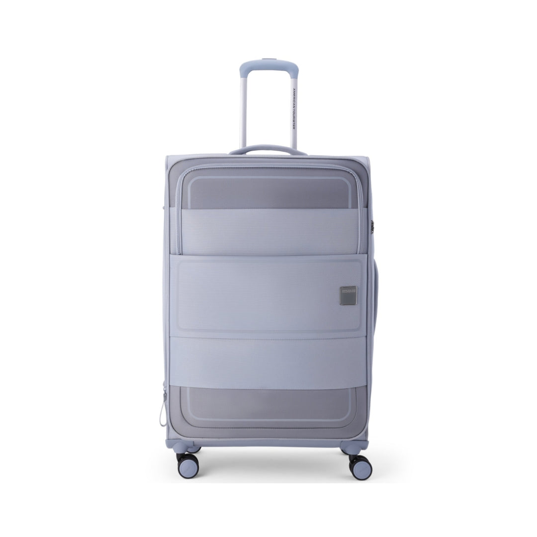 American Tourister Philly Spinner - Large 82 cm Grey Front View_2