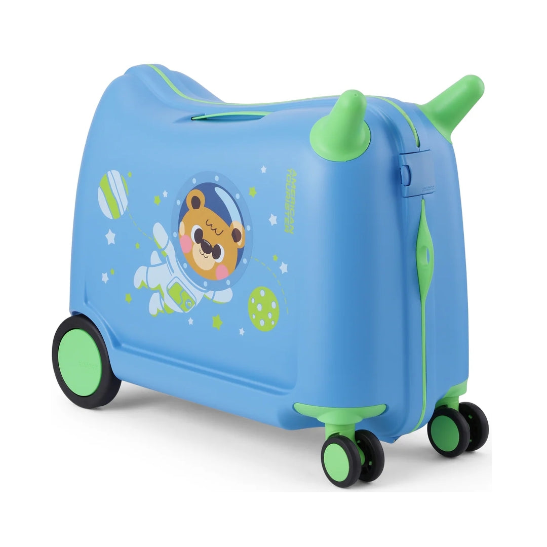 American Tourister Skiddle Spinner - Cabin 40 cm Blue Side View_4