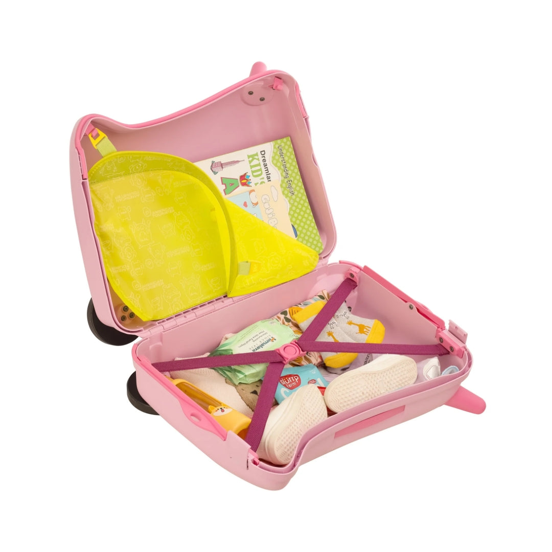 American Tourister Skiddle Spinner - Cabin 40 cm Pink Open View_5