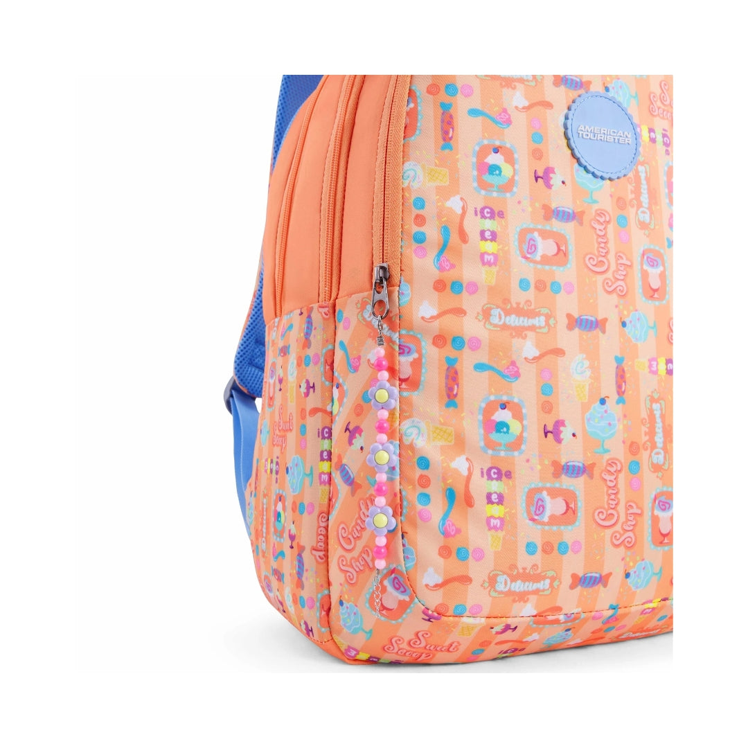 American Tourister Sway Style 01 Backpack Bag 48 cm - Sweet Peach Lock View_7