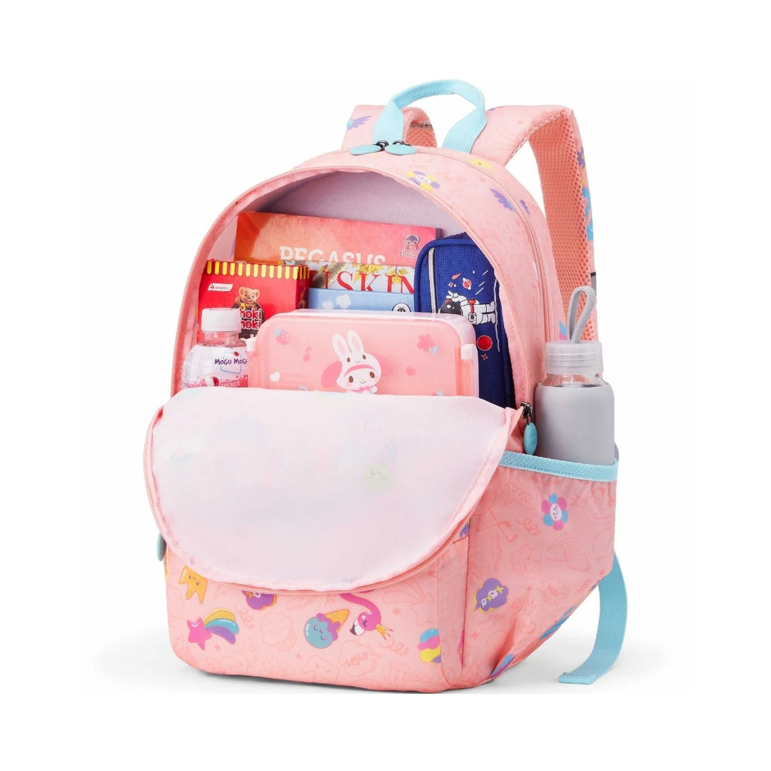 American Tourister Uni-Kid Back Pack Kids Bag 48 cm - Pink Open View_10