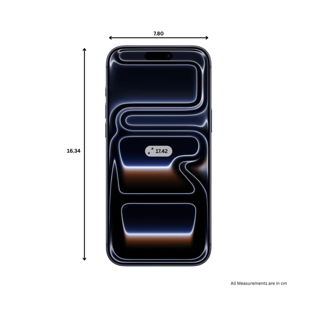 Apple iPhone 17 Pro Max 5G_1TB_DeepBlue__Dimension