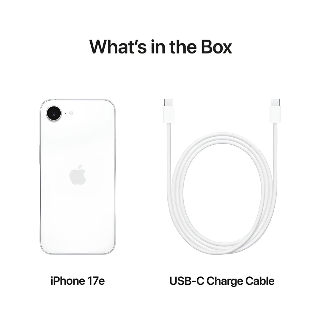 Apple iPhone 17e (256GB White) _Features view_4