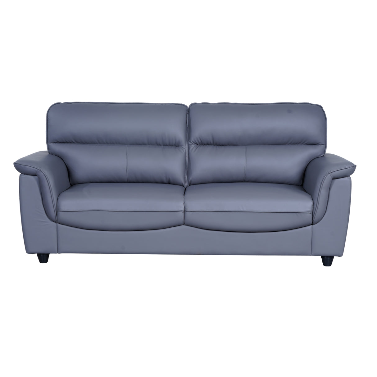 Astana Comfort Rexine Sofa 3-Seater - Light Grey