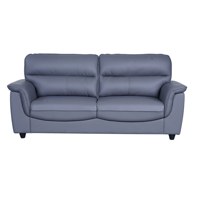 Astana Comfort Rexine Sofa 3-Seater - Light Grey