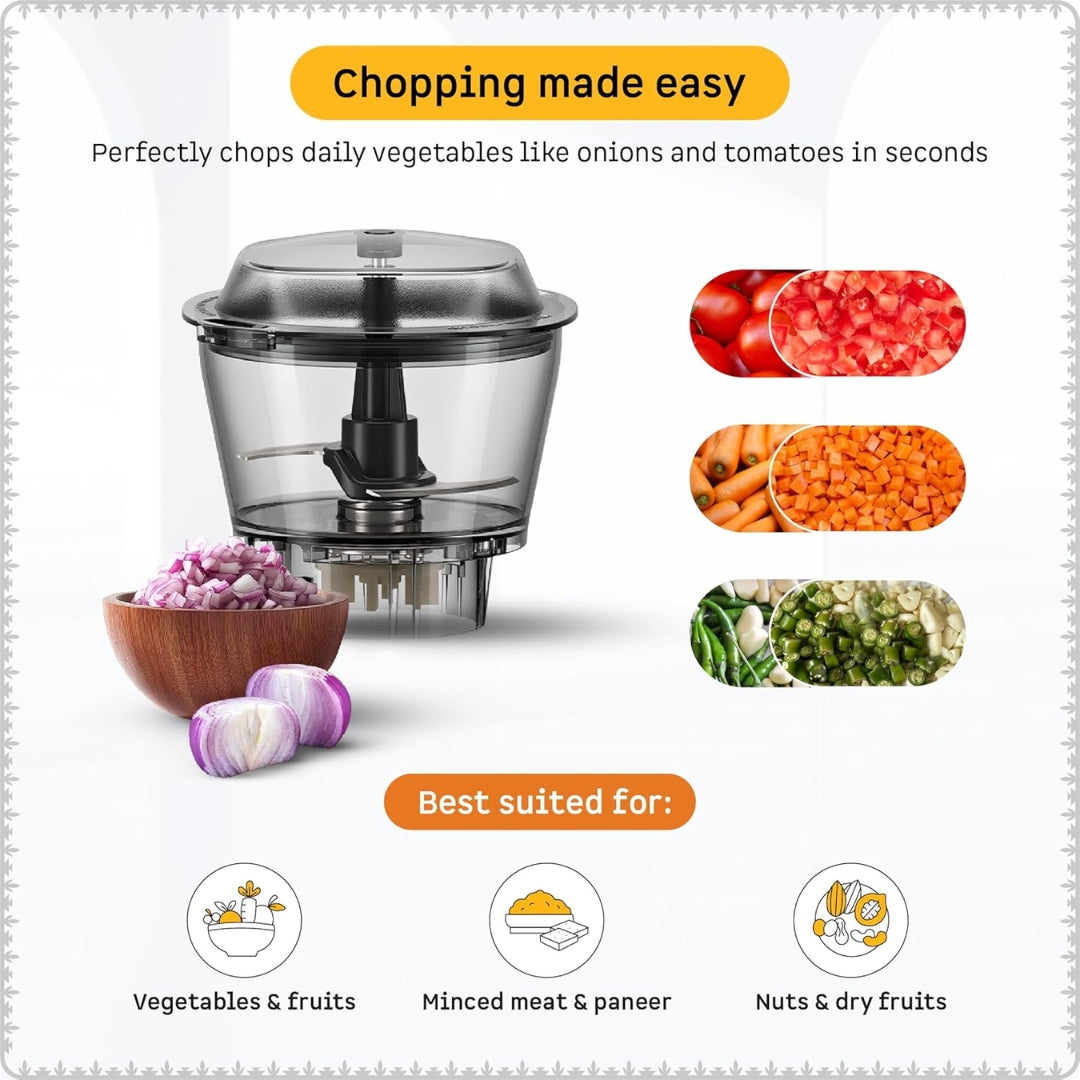 Atomberg Mixer Grinder with Unique Coarse Mode & 4 Jars including Chopper (Zeno10