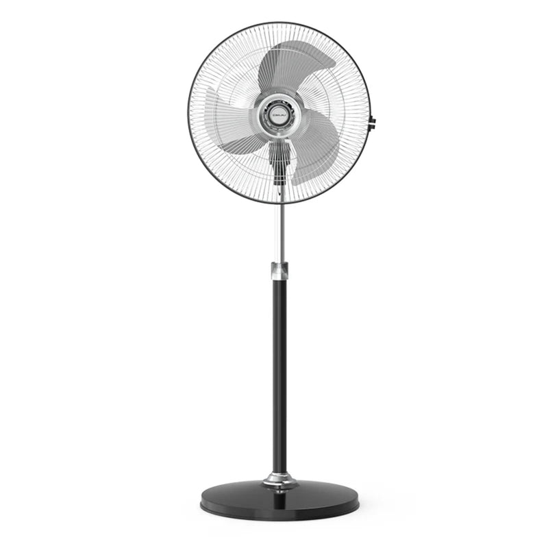 Bajaj Hurricane 251347 Pedestal Fan 450 mm - Black and Chrome