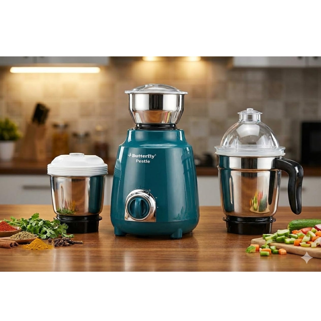 BUTTERFLY MIXER GRINDER PESTLE 3J INK BLUE -M0330C000002
