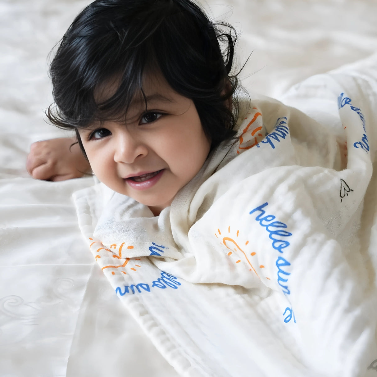 Doctor Towels Bamboo Baby Towel 75 X 75 cm - Unicorn Magic - Image 5 - Buy Online at Chera Home Junction Coimbatore