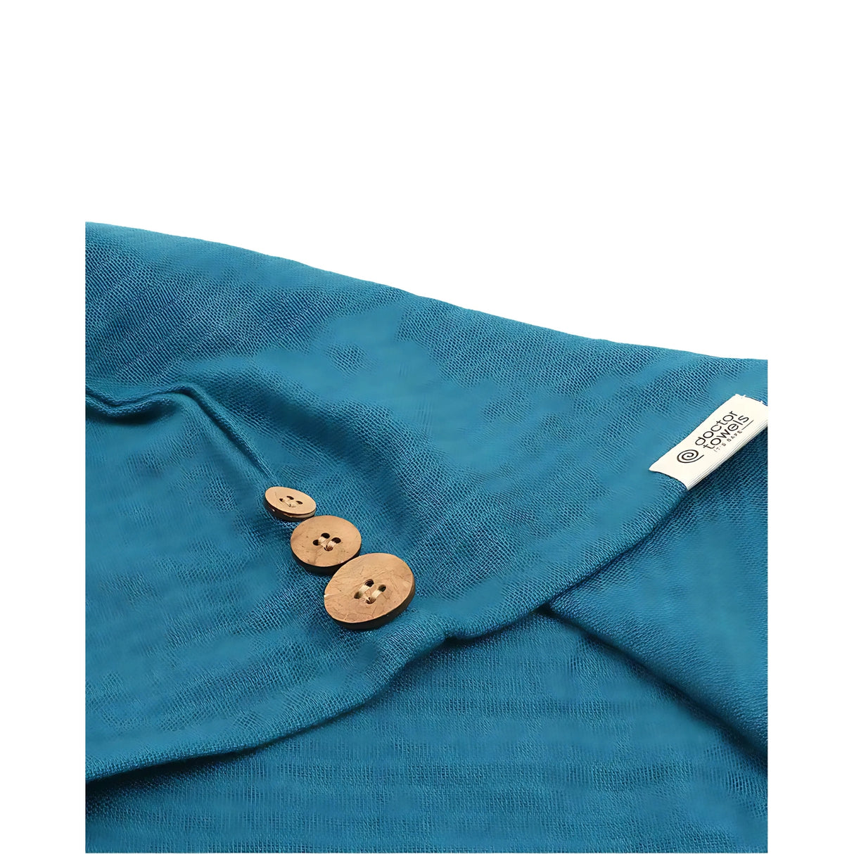 Doctor Towels Banana Double Cloth Hair Towel - Dutch Teal - Image 4 - Buy Online at Chera Home Junction Coimbatore