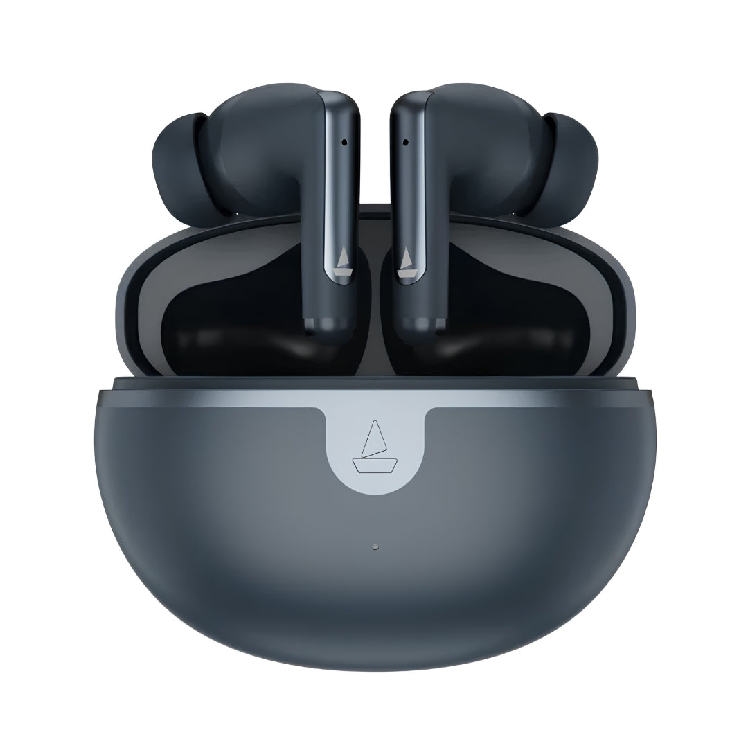 Boat Airdopes 161 ANC True Wireless Earbuds - Elite Blue_FrontView