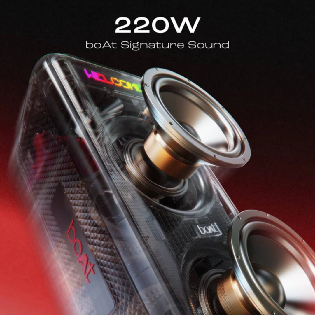 Boat Partypal 600 Bluetooth Party Speaker 220W - Premium Black_3