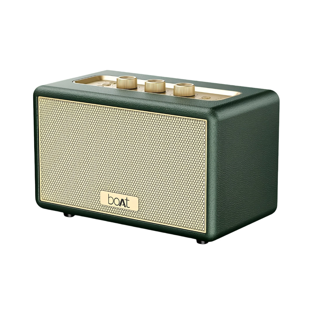 Boat Stone Opus Bluetooth Speaker 80W - Sea Green_FrontView