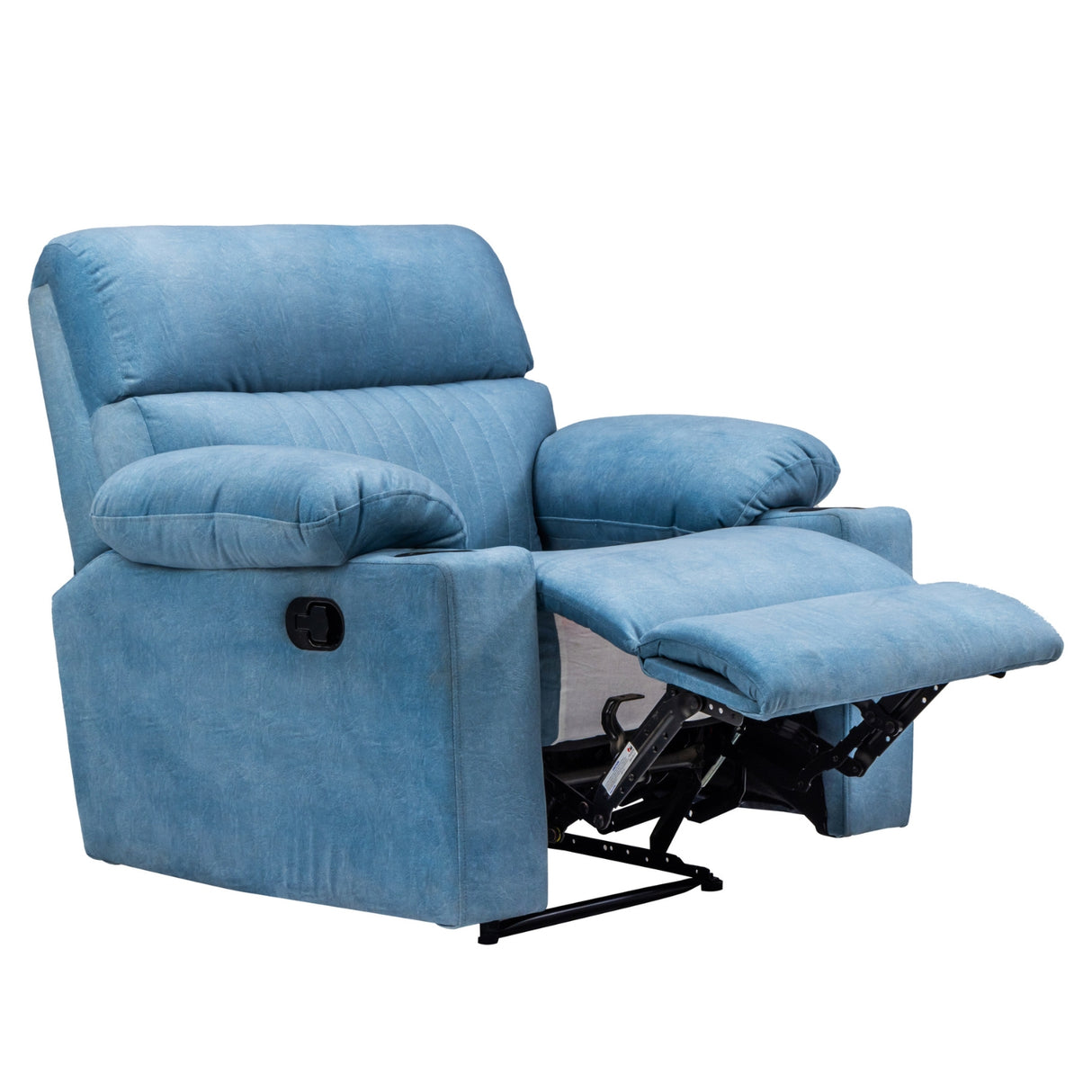 Bordeaux Sophisticated Fabric 1 Seater - Blue
