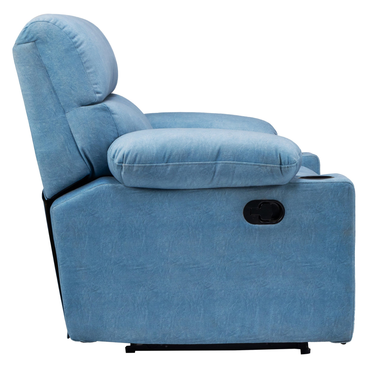 Bordeaux Sophisticated Fabric 1 Seater - Blue