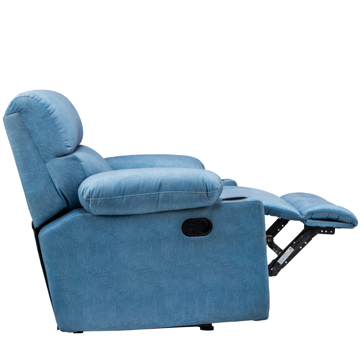 Bordeaux Sophisticated Fabric 1 Seater - Blue