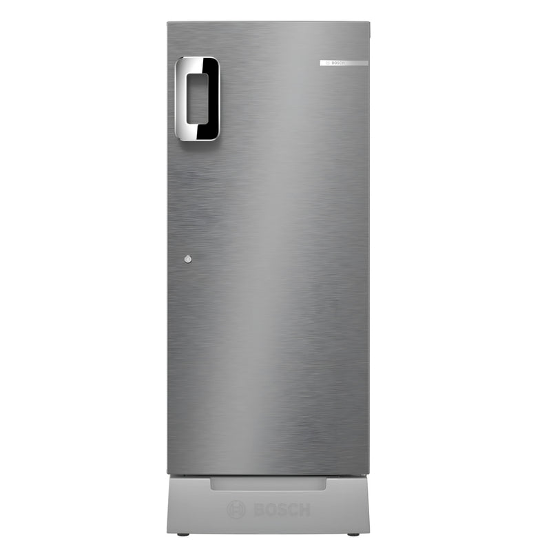 Bosch CST20S23PI 3 Star 215 L Single Door Refrigerator –Fine Steel