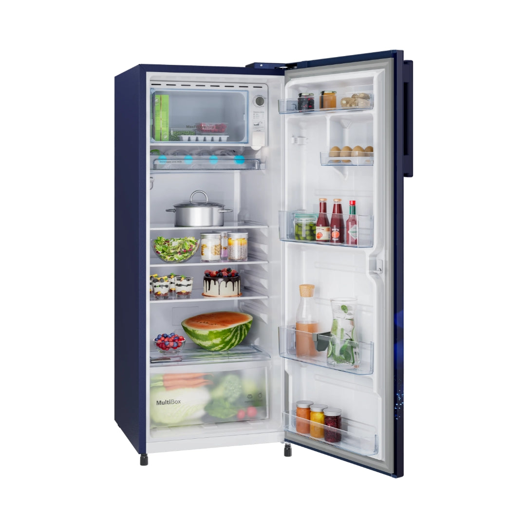 Bosch COT22B22EI Single Door Refrigerator 210 L - Blue Flower_Open View