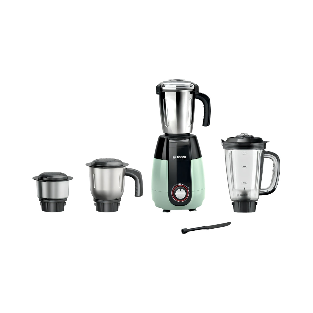 Bosch MGM8842PIN 1000 W Motor TrueMixx Pro Mixer Grinder - Green and Black_Front View