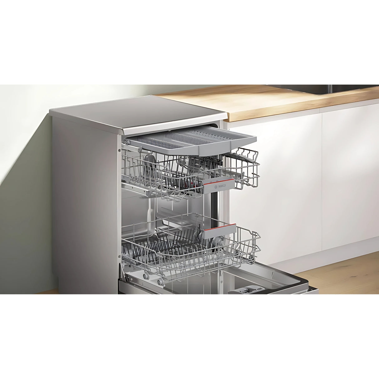 Bosch SMS6HMI00I Dishwasher 15 Places - Stainless Steel_9