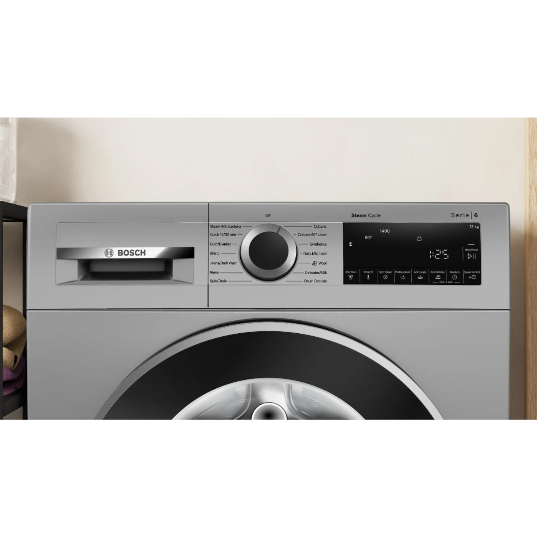 Bosch WGA2740SIN Fully Automatic Front Load Washing Machine 12 Kg - Silver_Control Type