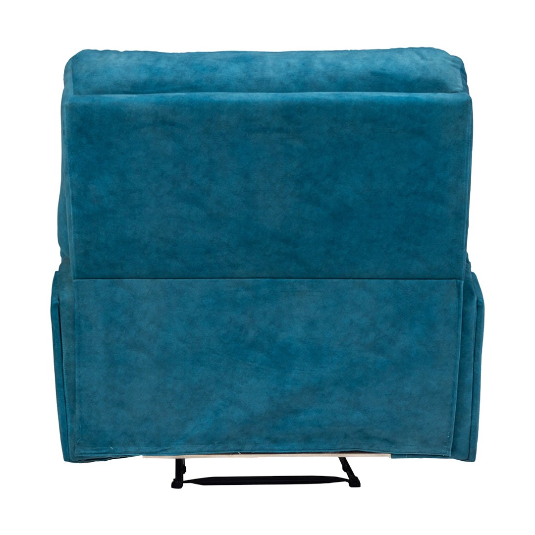 Brussels Fabric Recliner 1-Seater - Blue_8