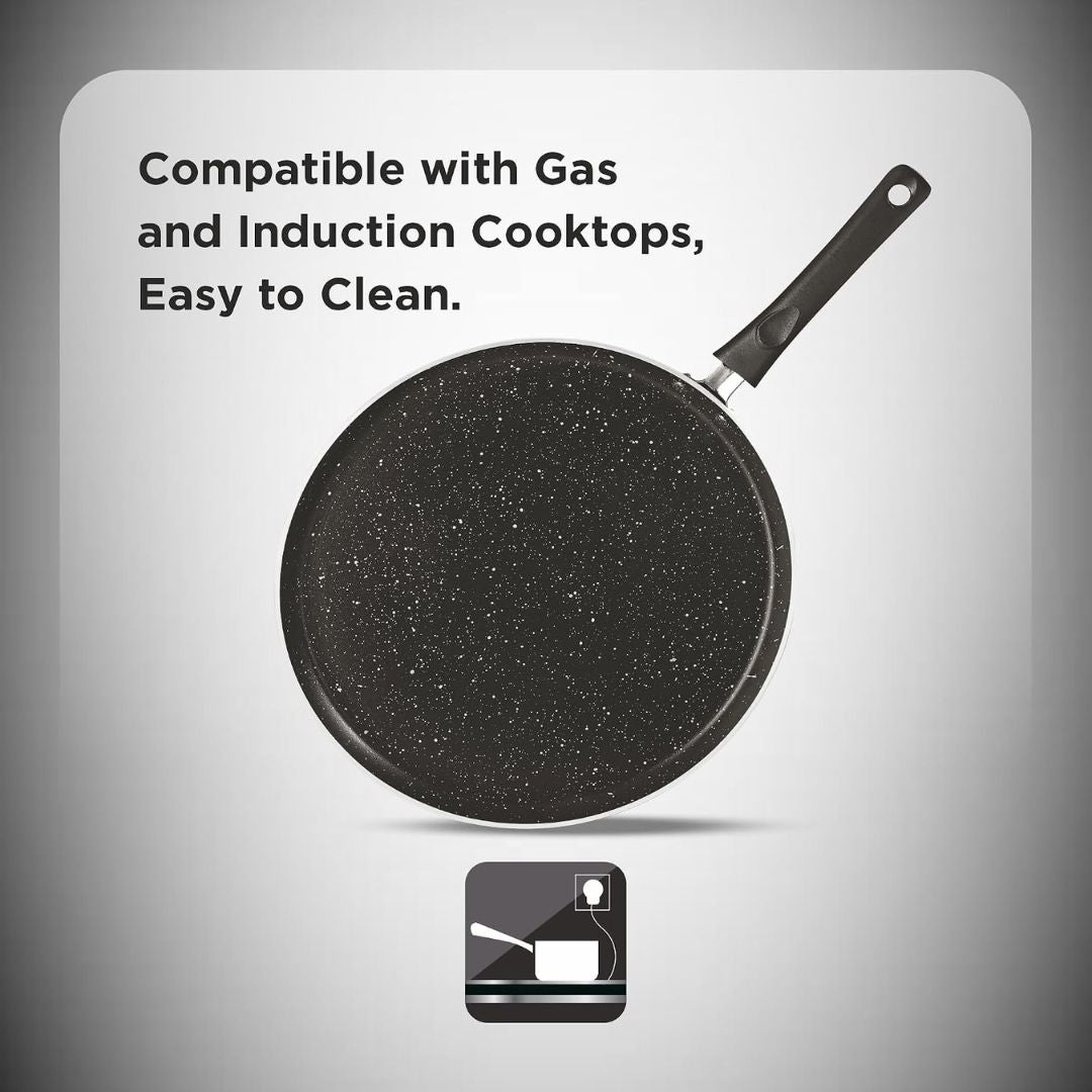 Butterfly Granza Nonstick Omni Tawa 280 mm - Black_Features 4