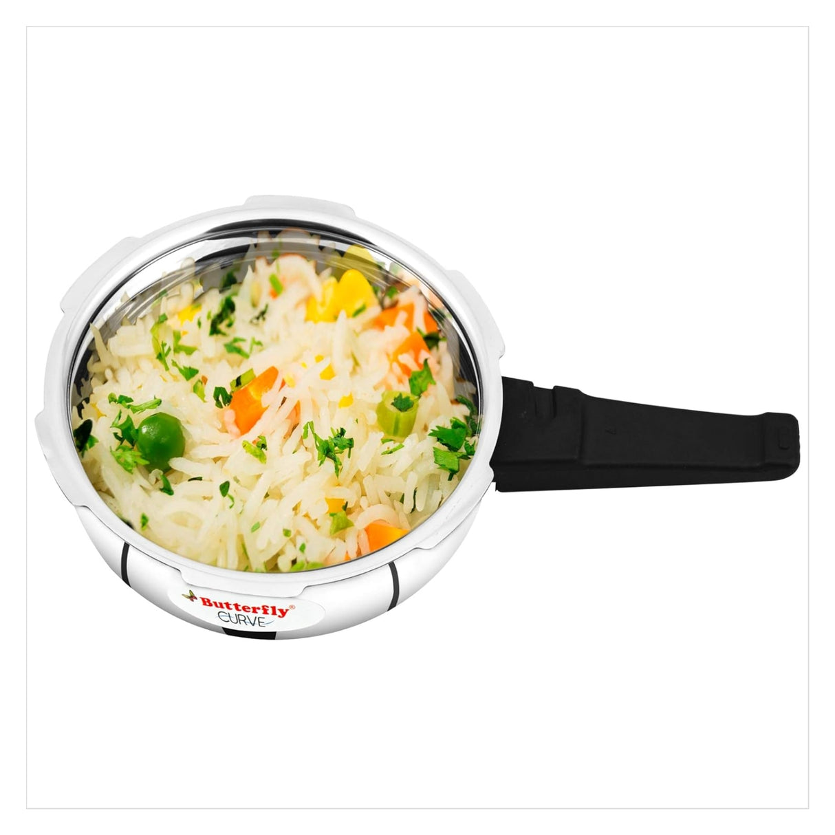 Butterfly Curve SS Pressure Cooker 2 L_6