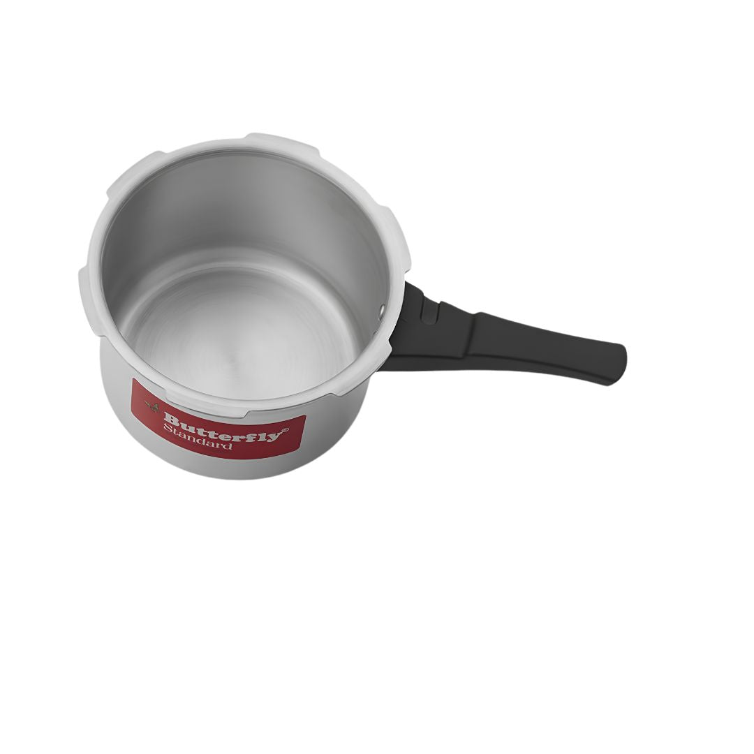 Butterfly Standard Aluminium Pressure Cooker 3 L_Inside View
