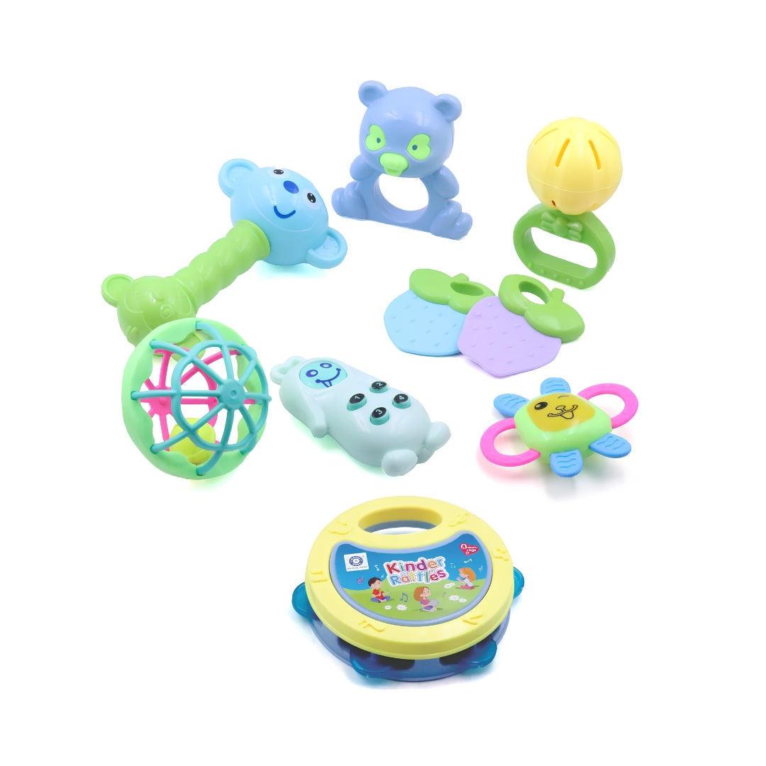 Chanak Baby Kinder Rattles 8 PCS Set Full Product View_1