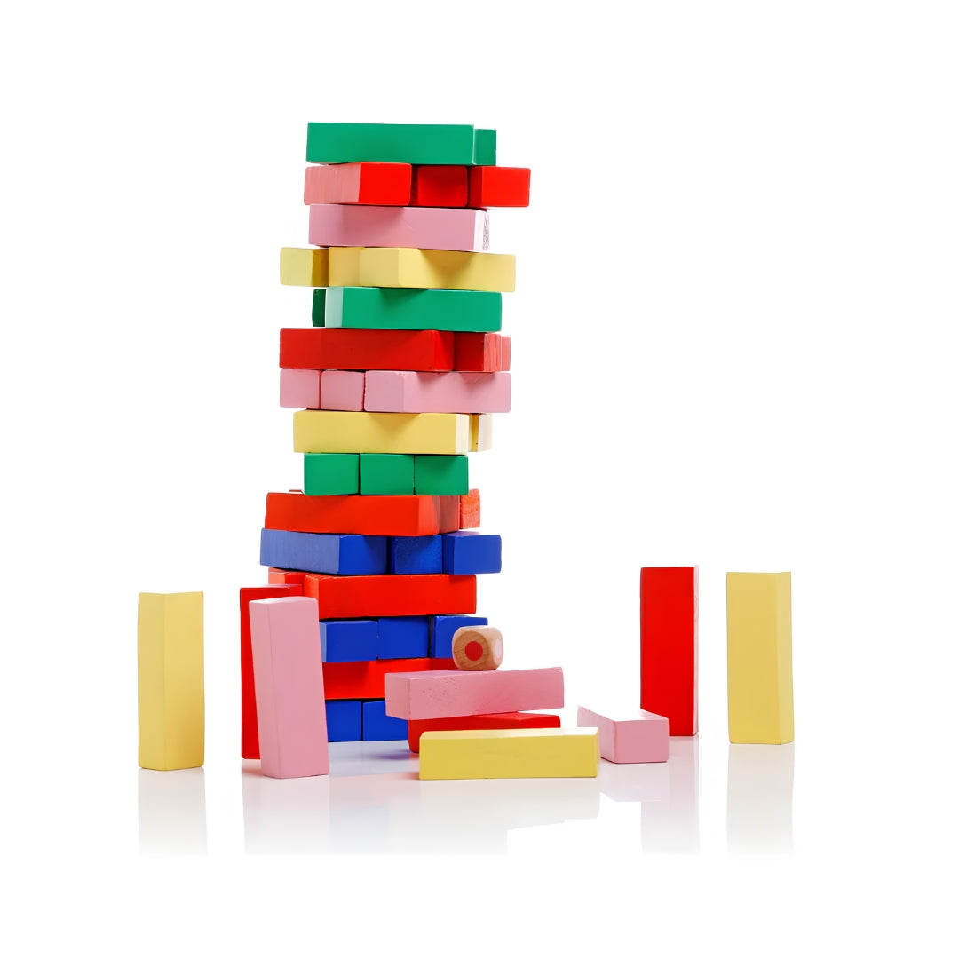 Chanak Colorful Tumbling Tower Side View_2