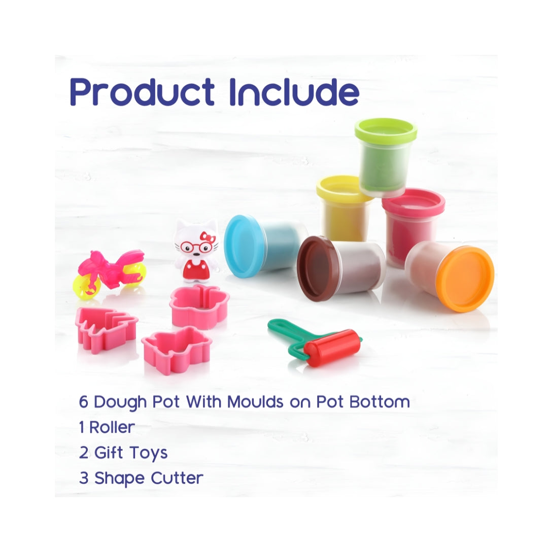 Chanak Creative Dough 30g Gift Pack 6 Pcs Set Package Content_3