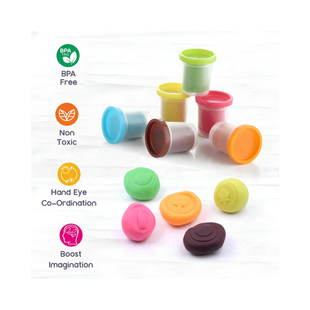 Chanak Creative Dough 50g Gift Pack 6 Pcs Set Features_6