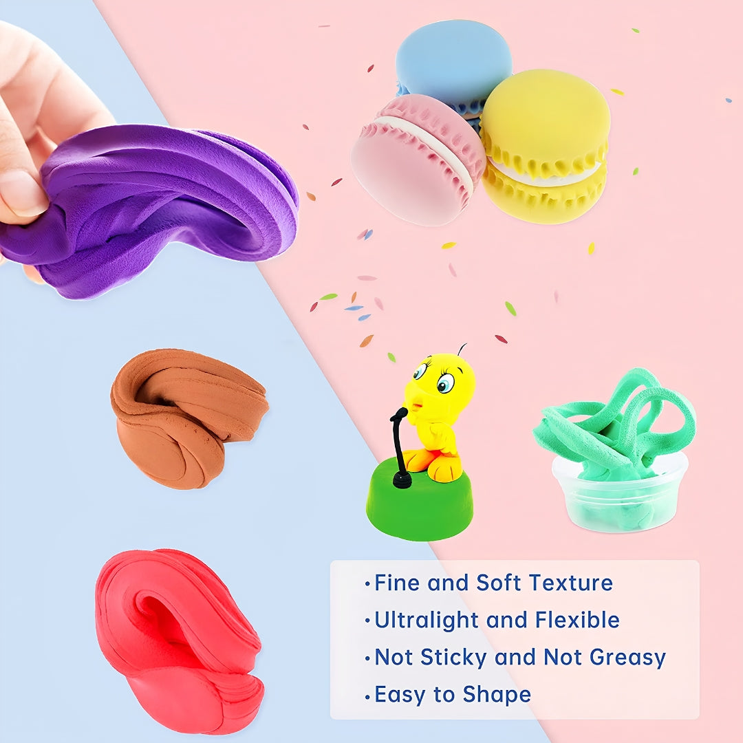 Chanak Creative Dough 50g Refill Pack 5 Pcs Set Key Features_6