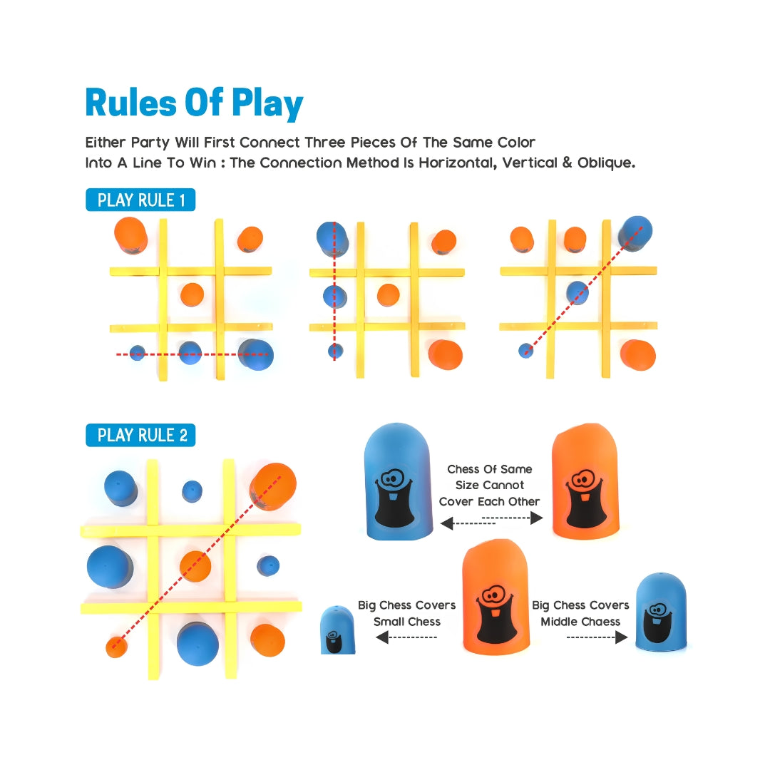 Chanak Gobble 3D Tic-Tac-Toe Game Key Feature_7