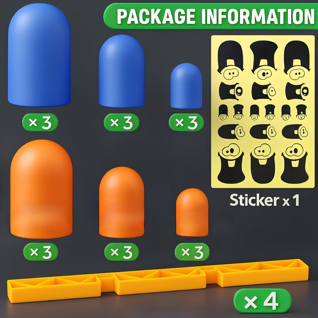 Chanak Gobble 3D Tic-Tac-Toe Game Package Information_5