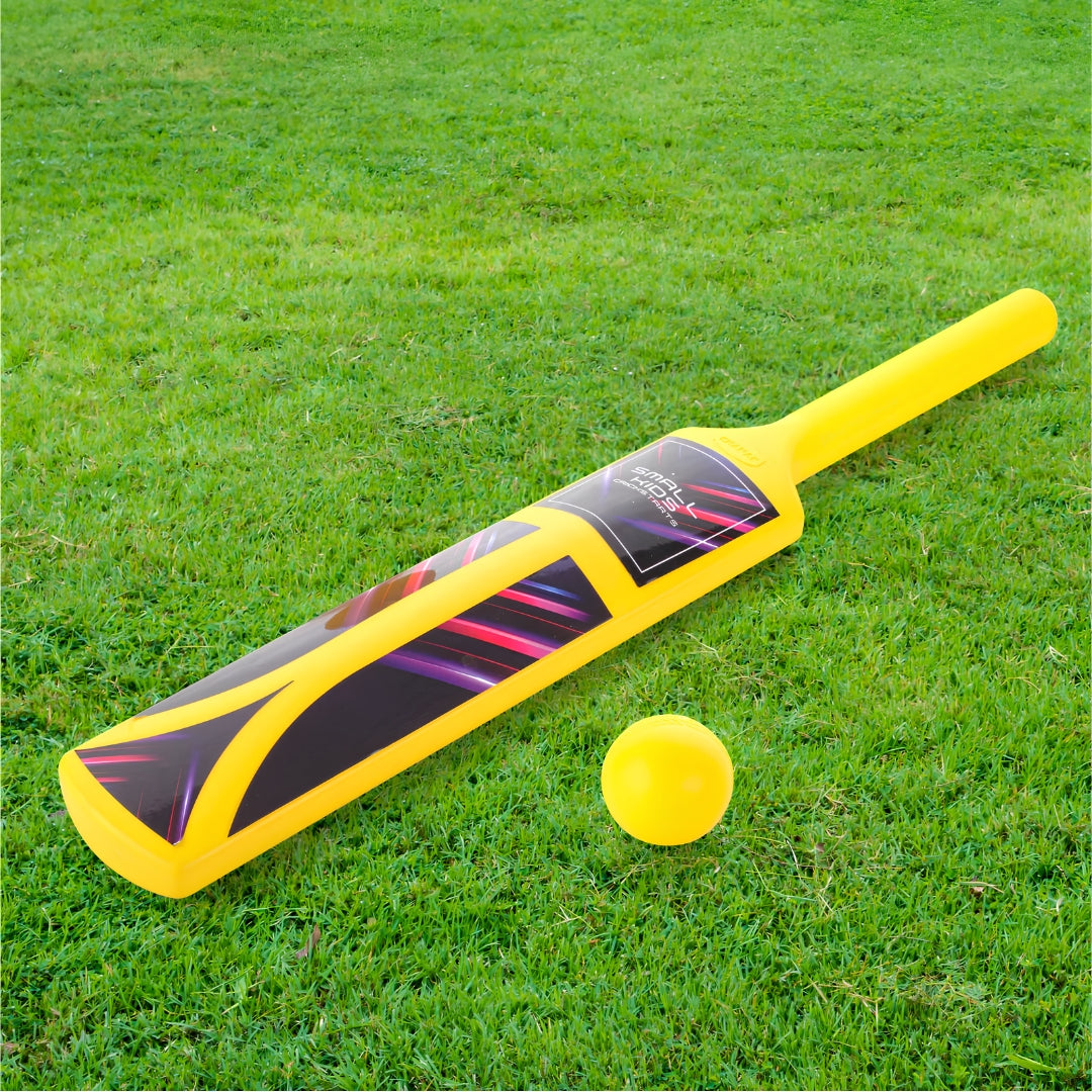 Chanak Small Crickstarts Kids Bat and Ball - Yellow Key Feature_6