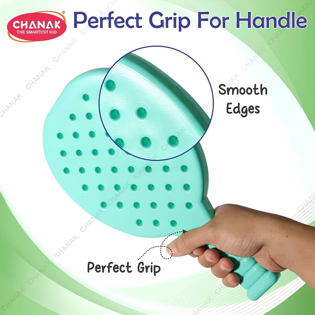 Chanak Tennis Racket Set - Blue and Green Key Feature_5