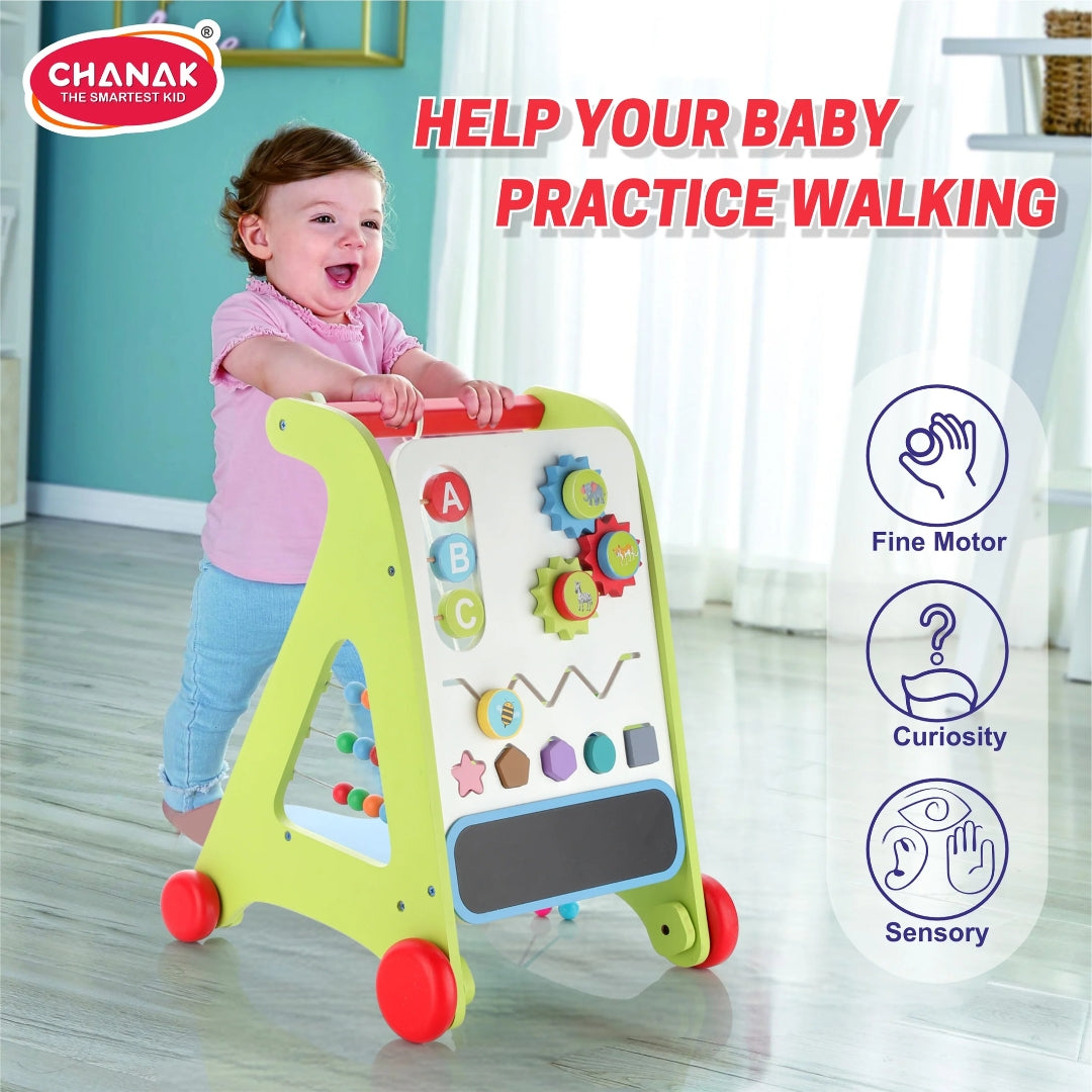 Chanak Wooden Activity Baby Walker Key Feature_7