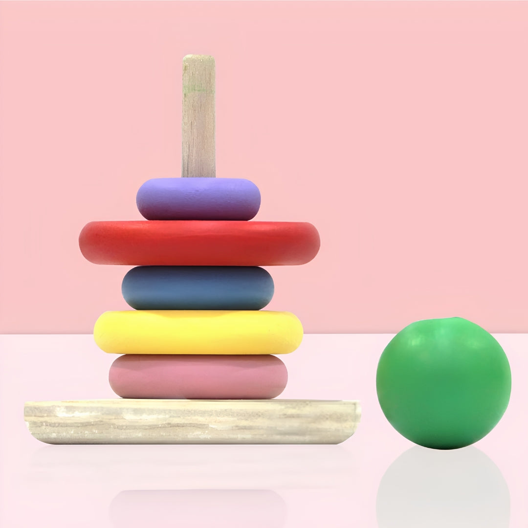 Chanak Wooden Stacking Rings Front Image_3
